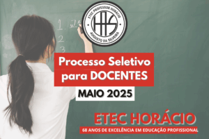 Processos Seletivos Simplificados para Docentes – maio de 2025