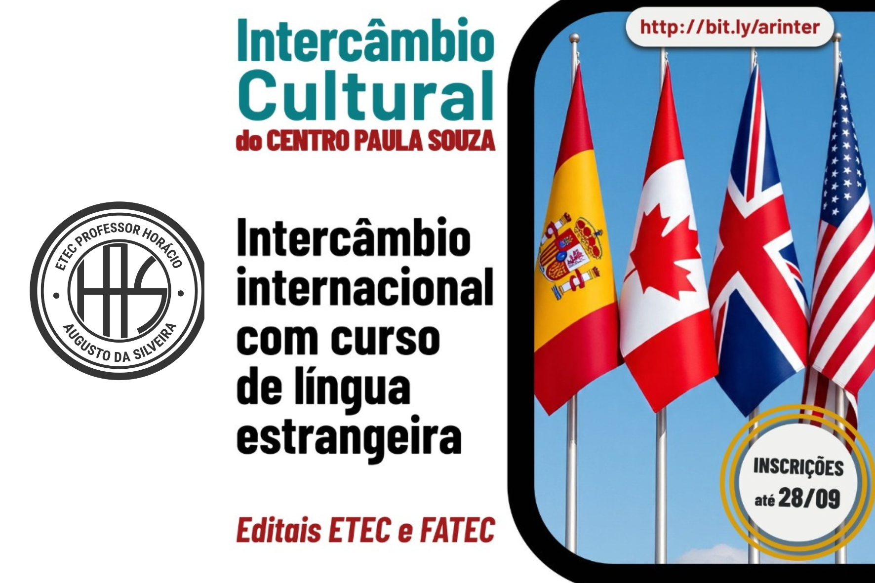 Leia mais sobre o artigo Intercâmbio cultural com cursos de idiomas