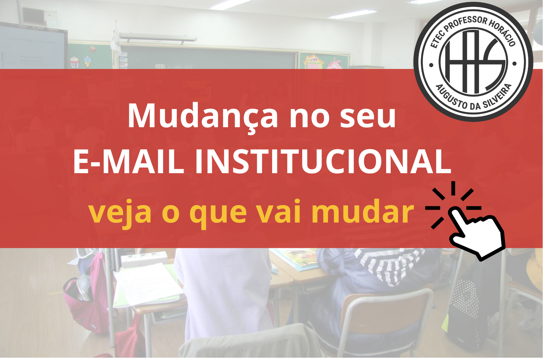 Mudanças no E-mail institucional @etec